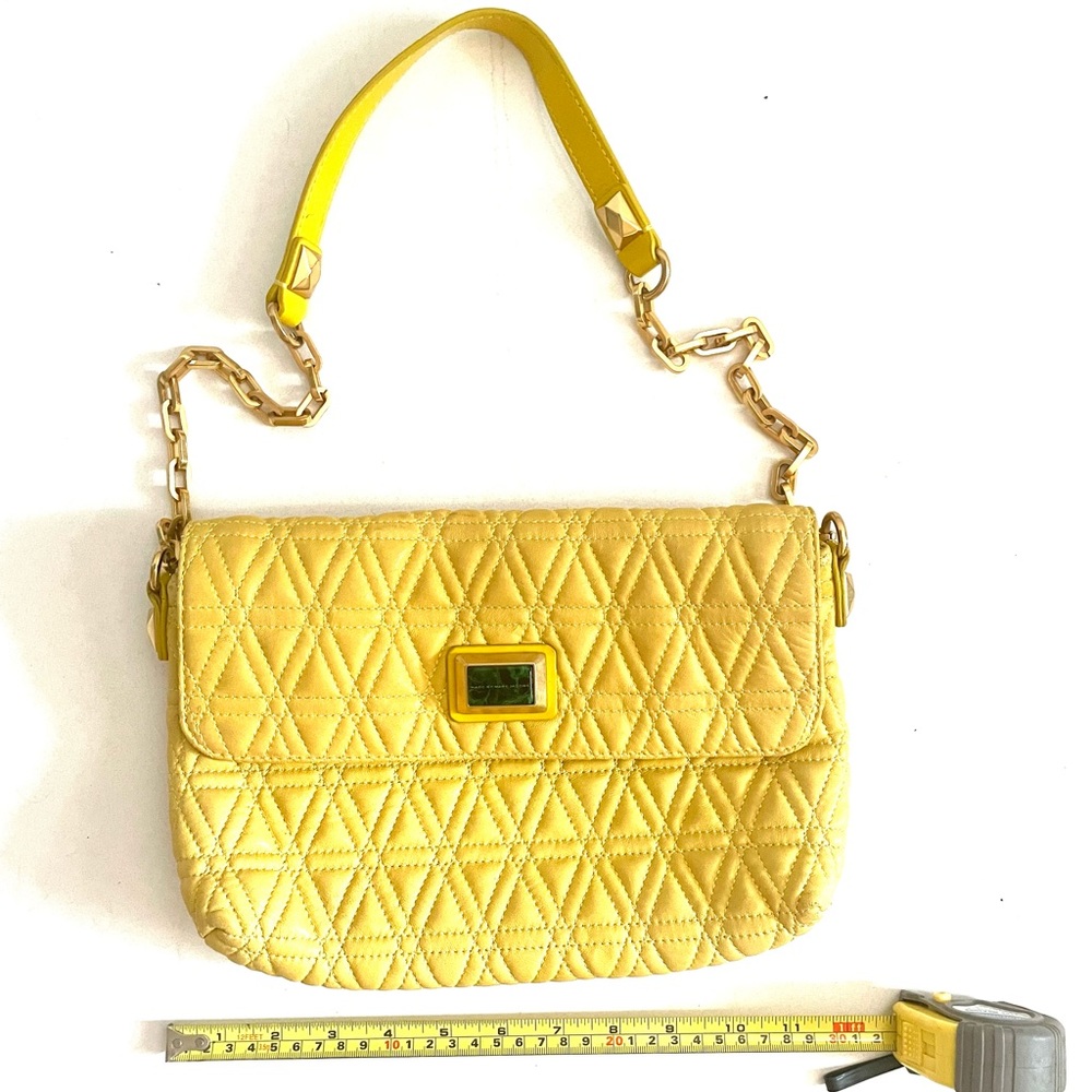 Marc By Marc Jacobs yellow clutch.